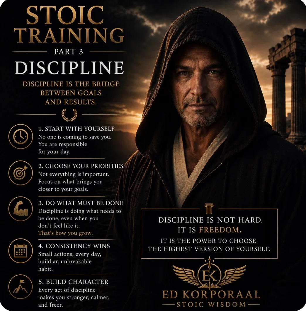 Partie 3 — Discipline · Ed Korporaal, Stoic Wisdom