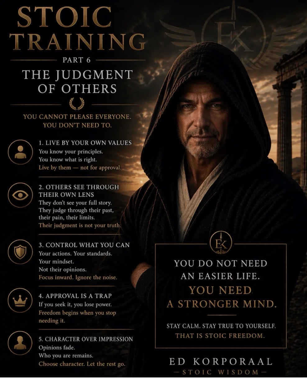 Part 6 — The Judgment of Others · Ed Korporaal, Stoic Wisdom