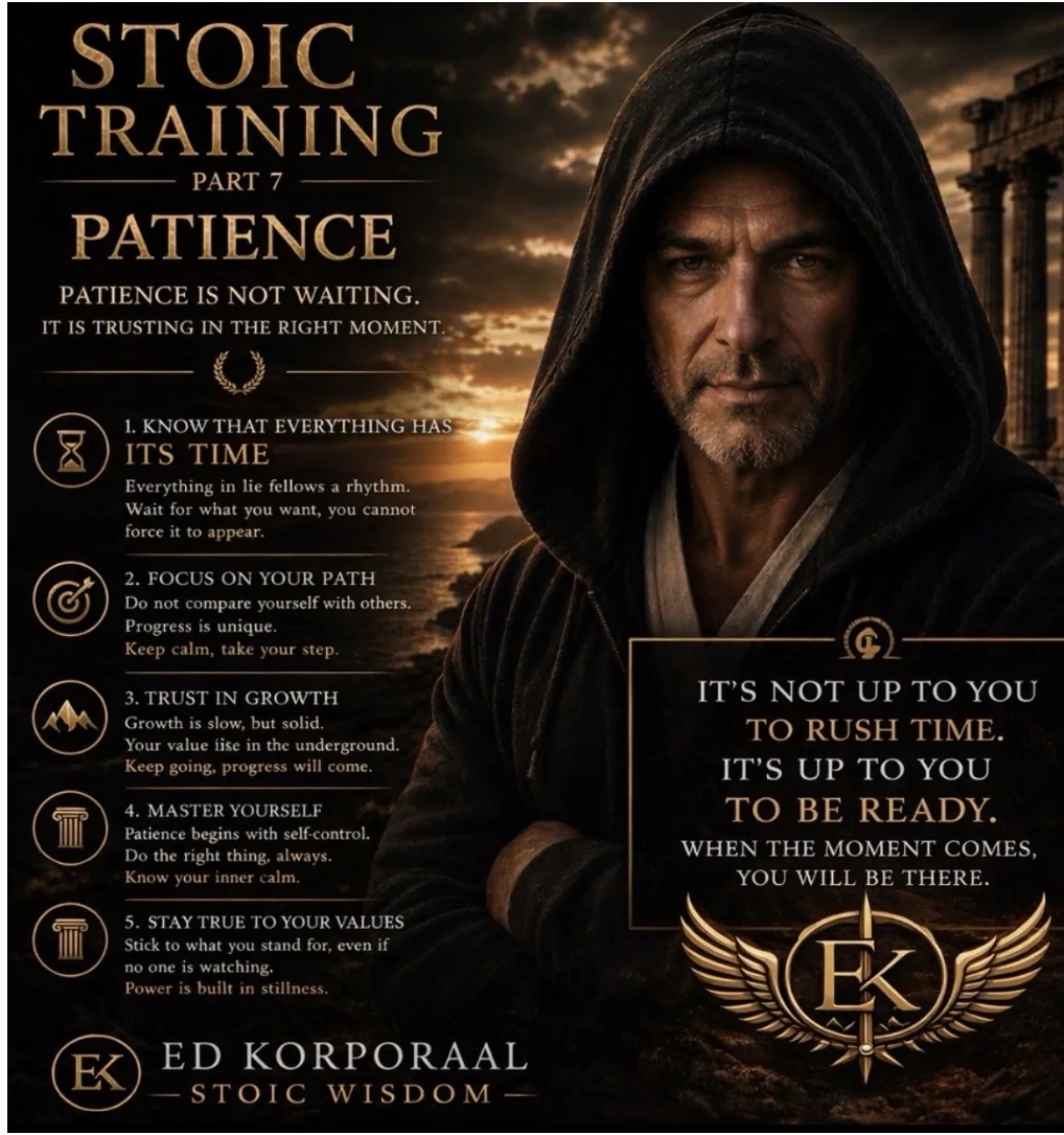 Deel 7 — Geduld · Ed Korporaal, Stoic Wisdom